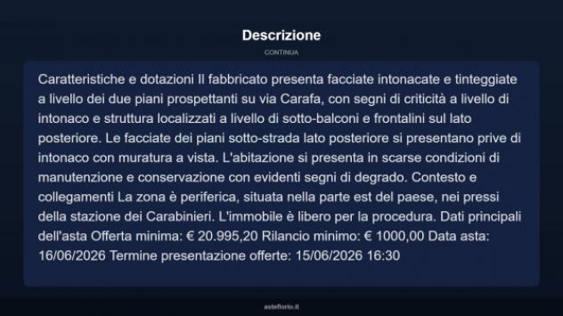 Immobile in asta di 126 m² con più di 5 locali in vendita a Castel San Lorenzo - Foto 4
