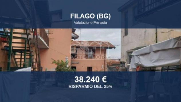 Immobile in asta di 76 m², box auto in vendita a Filago