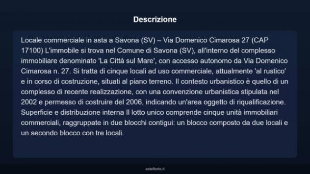 Immobile in asta di 150 m² in vendita a Savona - Foto 7