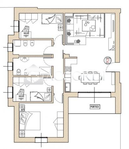 APPARTAMENTO di 4 vani e di 151 mq (CARBONERA) rif. SM4902 - Foto 6