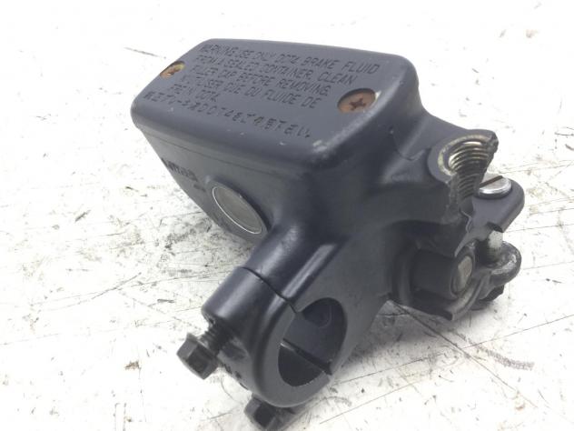 HONDA CBF 500 POMPA FRENO ANTERIORE CON SUPPORTO SPECCHIETTO ROTTO 2004 2006 - Foto 4