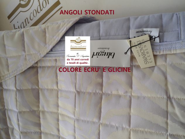 BLUGIRL trapuntina - quilt matrimoniale in prezioso damasco e SWAROVSKI - Foto 6
