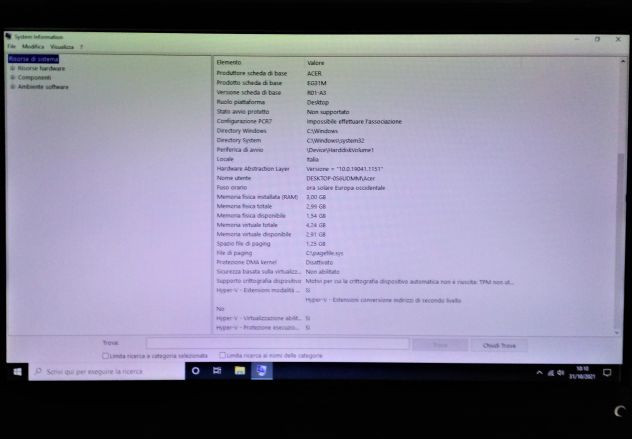 PC Fisso Acer Veriton M265 - Foto 3