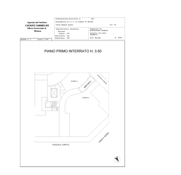 Tribunale di Milano - RG 750/2025 Negozi/Depositi in asta - Foto 2