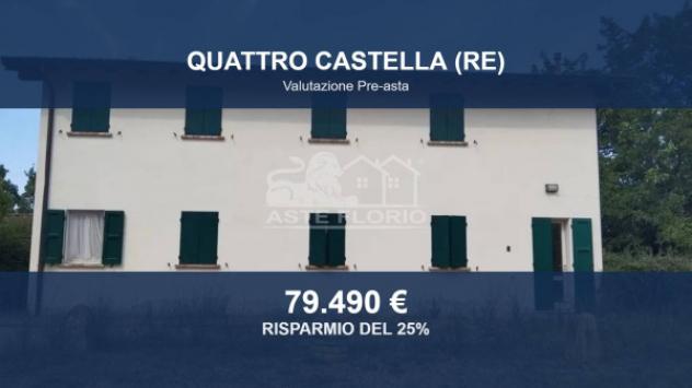 Immobile in asta di 86 m², box auto in vendita a Quattro Castella