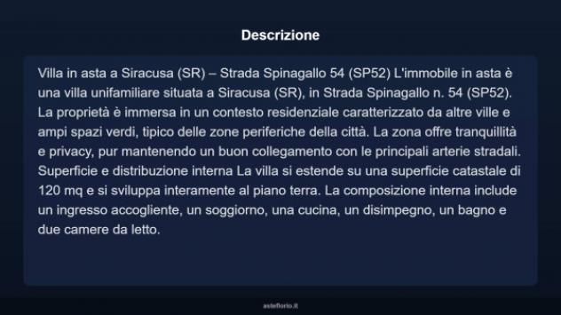 Immobile in asta di 120 m² in vendita a Siracusa - Foto 3