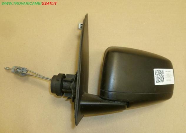 RETROVISORE EST.S.(regolazione manuale, fino al 08/2009) NERO GOFFRATO MANUALE  Vetri e Retrovisori  Cristalli  Retrovisori  Retrovisore FIAT - PANDA