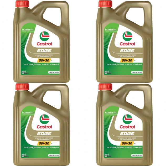 Kit Olio Motore Castrol Edge Ll 5W30-16