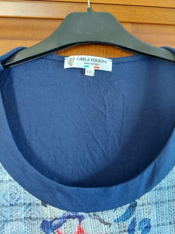 maglia donna con fantasia floreale - Foto 3