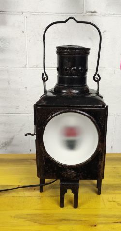 LAMPADA FERROVIARIA VINTAGE - Foto 3