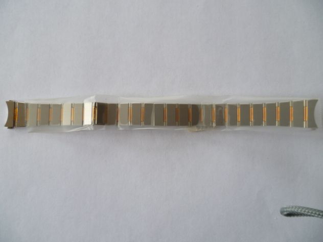 Jaeger Le Coultre neues Metallband 14mm Stahl/Gold - Foto 2