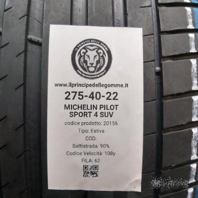 2 gomme 275 40 22 michelin a20156 - Foto 2