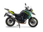 Terminale di scarico per Benelli Trk 702 Gpr Dual Poppy Mivv Oval