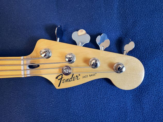 Fender Jazz Bass Mexico Standard 2014 - Lake Placid Blue, Maple Neck - Foto 5