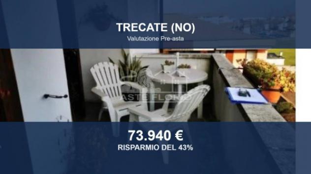 Immobile in asta di 102 m², box auto doppio in vendita a Trecate