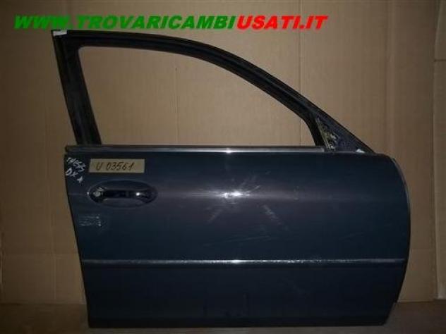PORTA ANT.D. NERA LANCIA THESIS 999-U03561 Carrozzeria  Lamierati esterni  Porte  Porta ant. dx. LANCIA - THESIS - 01-07-2002 - 01-10-2009