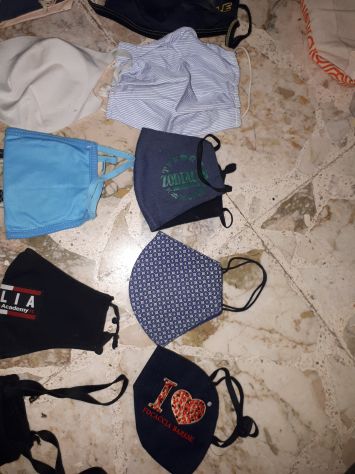 Collezione 20 Mascherine lavabili e lavate post-Covid Uomo - Foto 5