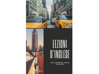 Lezioni d'inglese con insegnante madrelingua