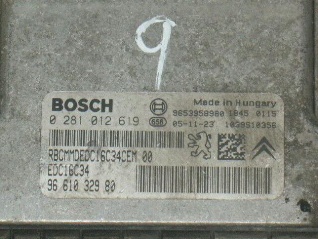 0281012961 ECU CROMA 1.9 JTD 0281012961 55208480 51854278 EDC16C39 - Foto 6