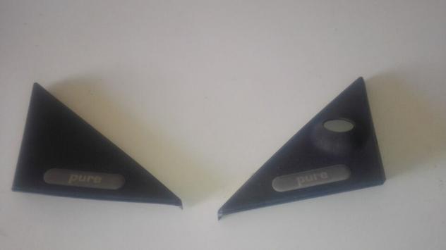Plastiche TRIANGOLI interno Porta SMART 700 ForTwo 450 03