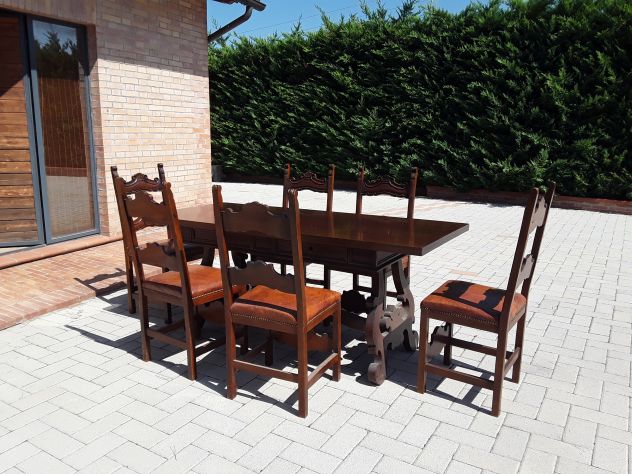 Tavolo fratino in legno massello