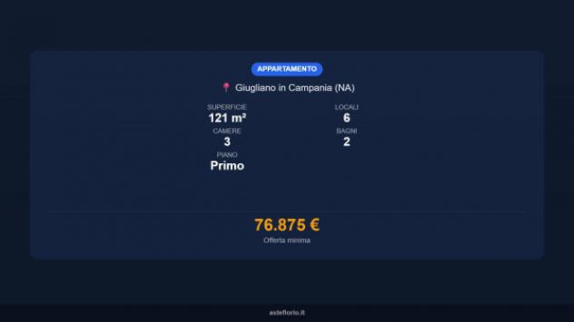 Immobile in asta di 121 m² con più di 5 locali in vendita a Giugliano in Campania - Foto 15