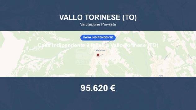 Immobile in asta di 1098 m² con più di 5 locali in vendita a Vallo Torinese