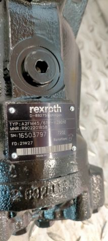 Motore Rexroth A2FM45/61W-VZB010 - Foto 4