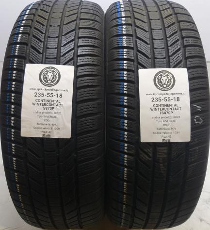 2 GOMME 235 55 18 CONTINENTAL A68323