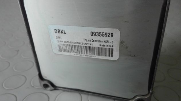 Centralina motore Opel Astra G 1.6 16v (09355929) - Foto 3