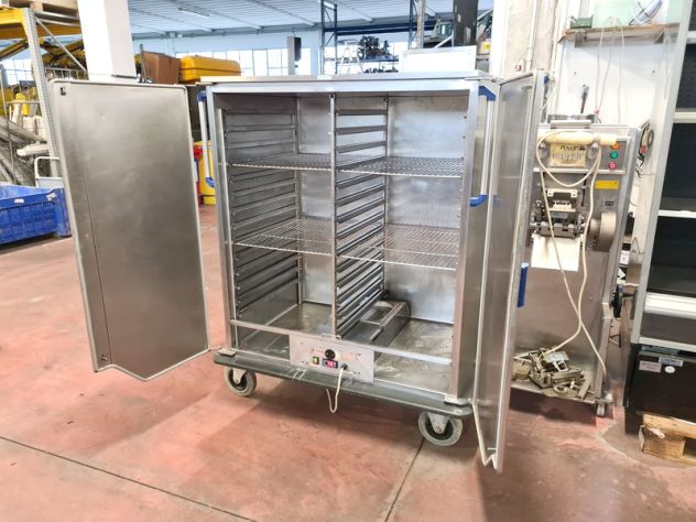 carrello inox riscaldato per banchetti usato - Foto 3