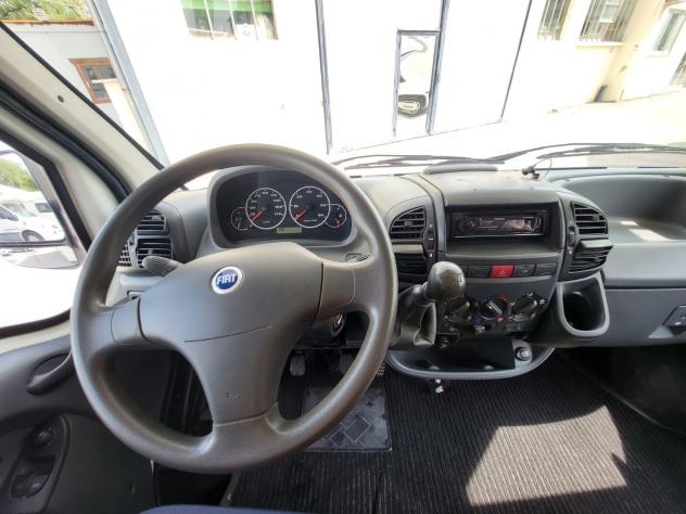 CAMPER CHALLENGER DUCATO MANSARDATO 7 POSTI DOPPIA DINETTE LETTI CASTELLO POSTERIORI CLIMATIZZATORE GENERALI USATO - Foto 10