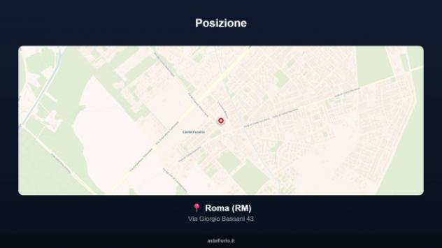 Immobile in asta di 55 m², box auto in vendita a Roma - Foto 3