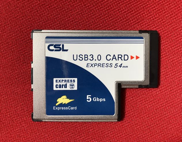 Scheda PCMCIA hub USB 3.0