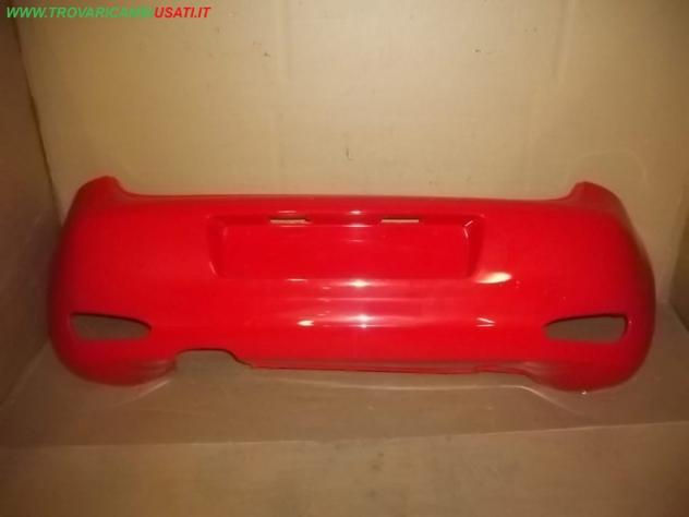 PARAURTI POST. ROSSO PASTELLO CON SCANSO SCARICO FIAT PUNTO (51)  Carrozzeria  Lamierati esterni  Paraurti  Paraurti post.
