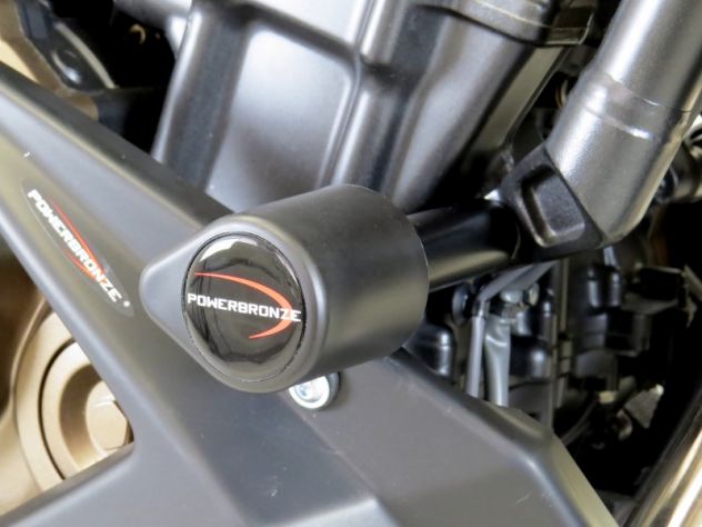 Honda Hornet 500 puntale motore tamponi paramani parafango posteriore - Foto 4