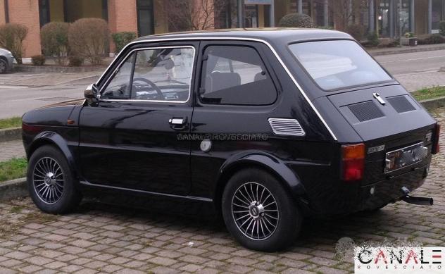 Cerchi grifo 4,5x 12 4x98 neri bianchi fiat 126 - Foto 8
