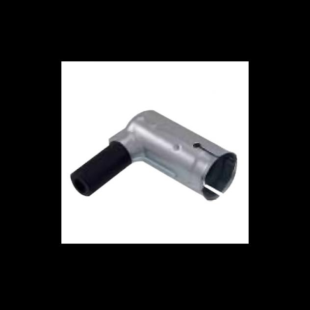 Pipa candela in ferro per moto e scooter 1k ohm