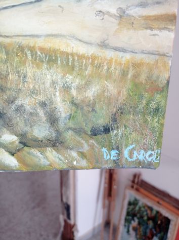 Invaso pappadai - olio su tela - 40x60 cm. - Foto 3