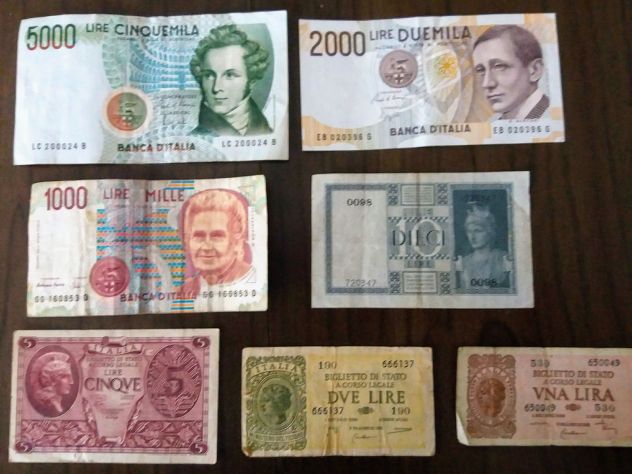 Lire Italiane di carta