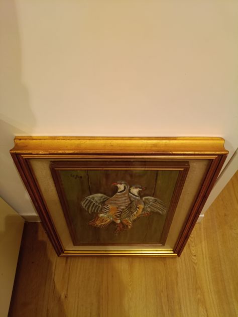 Quadro di natura morta decorativo anni '70
