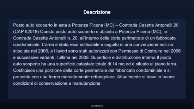 Immobile in asta di 14 m² in vendita a Potenza Picena - Foto 5