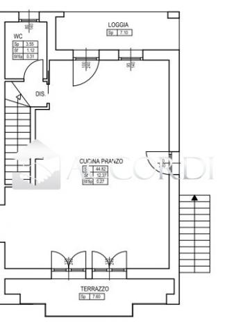 CASA INDIPENDENTE di 5 vani e di 400 mq (MASER) rif. BL082 - Foto 17