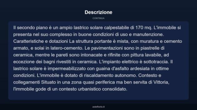 Immobile in asta di 152 m² con più di 5 locali e box auto in vendita a Vittoria - Foto 5