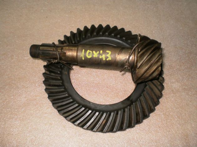COPPIA CONICA 10X43 MOTO AGRICOLA VALENTINI SERIE BETA 55