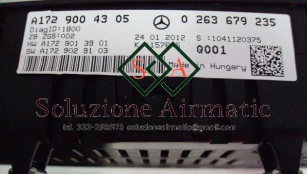 Mercedes SLK (R172) quadro strumenti A1729004305 - Foto 3