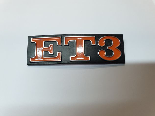 TARGHETTA "ET3" PER VESPA