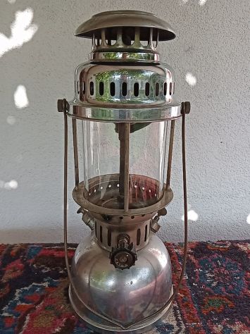 Antica lampada a kerosene - Foto 6