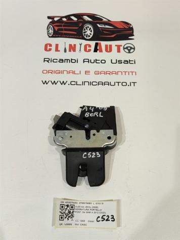 SERRATURA PORTELLONE POSTERIORE AUDI A4 Berlina 4E0827645A 4F5827505D CAGC (0710)
