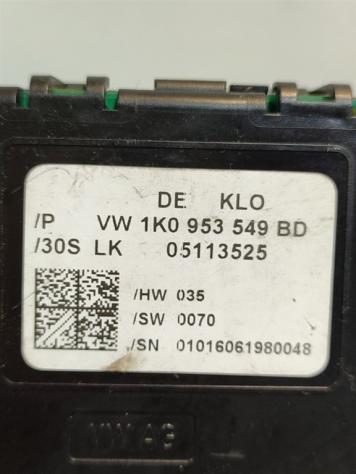 CENTRALINA SERVOSTERZO VOLKSWAGEN Touareg Restyling 1K0953549BD BSX (0710) - Foto 4